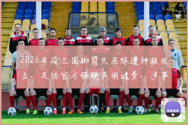 2026年荷兰国脚罚失点球遭种族攻击，足协官方强硬声明谴责，涉事球迷面临重罚
